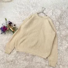 【JOURNAL STANDARD 】ベージュニット (Mサイズ)ゆったり