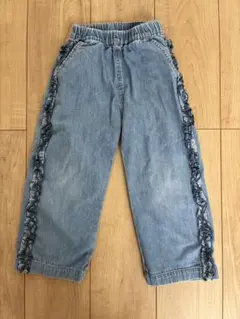 マーキーズ　オーシャン＆グランド　サイドフリル デニムパンツ　キッズのサムネイル