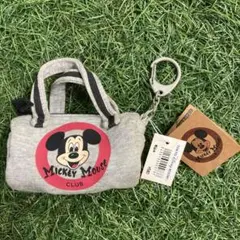 【激レア】Mickey Mouse Club キーチェーン　ミニボストンバック