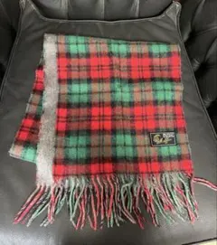 ウールマフラー かわいいタータンチェック