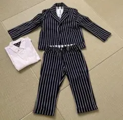 【入園式にいかが？】スーツセット シャツ付き　100〜120cm