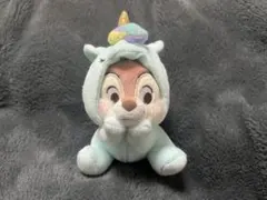 ディズニー チップ ユニコーン ぬいぐるみバッジ