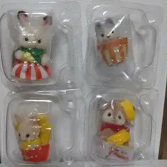 シルバニア　どきどきコレクション　赤ちゃんハンバーガー屋さん　４点セット