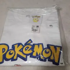 UNIQLO Pokémon Tシャツ 4XL リザードン ホワイト