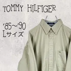 古着　トミーヒルフィガー　TOMMY HILFIGER  L シャツ  シャツ