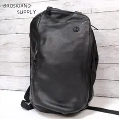 BROSKI AND SUPPLY リュック バックパック 大容量 ブラックのサムネイル