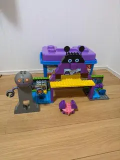 ブロックラボ　だだんだんとバイキンじょう　おまけ付き　レゴデュプロ互換品です