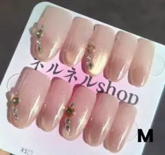 ネイルチップ マグネットネイル ちゅるんネイル 上品 結婚式