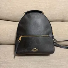 COACH コーチ リュック バックパック レザー ブラック 黒