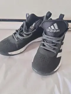 adidas バスケットシューズ ブラック ハイカット