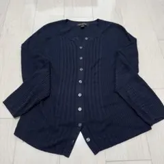 BANANA REPUBLIC Mサイズ　ネイビー　カーディガン