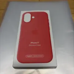Apple iPhone17e 純正シリコ－ンケースブライトグアバ - メルカリ