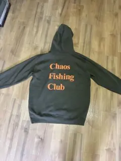 Chaos Fishing Club パーカー オリーブ