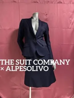 THE SUIT COMPANY◆伊製ALPESOLIVO生地◆レディーススーツ