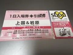上国＆岩原 スキー場 1日入場券＋引換券 2026年最新】岩原スキー場の人気アイテム - メルカリ
