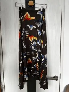 TODAYFUL フラワー　スリットロングスカートのサムネイル