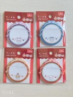 ちいかわ ふせん ダイカット メモ　ハチワレ うさぎ モモンガ キャンドゥ