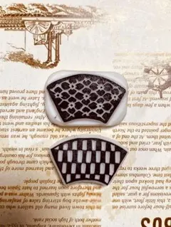 ハンドメイド 消しゴムはんこ 和柄 年賀状 ２点まとめ