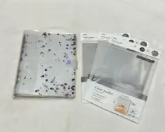 Seria セリア A5クリアポケットリフィル ファイル