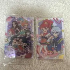 アイカツ！×プリパラ ウエハース カード2枚セット