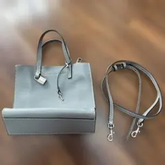 m*i様 マークジェイコブス ショルダーバッグ グラインド ミニ トート レ