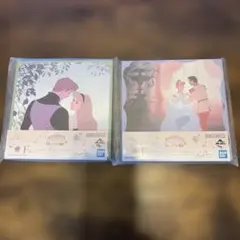 ディズニープリンセス ミニキャンバスボードコレクション　2個