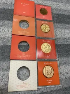 旧貨幣 4枚セット 昭和64年最後の貨幣 平成元年最初の貨幣 昭和六十四年 1989年