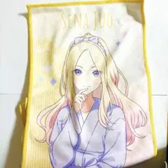 紫雲清夏 C104 マフラータオル 単品 限定品 未開封 学マス 学園アイドルマスター 極楽湯 マフラータオル 紫雲清夏 - メルカリ