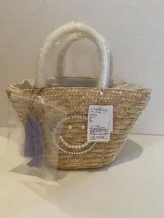 新品 しまむら 青木美沙子 ロリィタ ロリータかごバッグ リボン