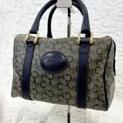 CELINE セリーヌ ヴィンテージ ミニボストンバッグ サルキー柄 PVCのサムネイル