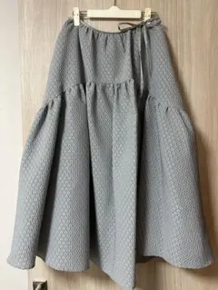 Bluelea/ブルレア ジャガードスカート38 イロチ買いしたくなるBlueleaのジャガードスカート – アラフォー女子の