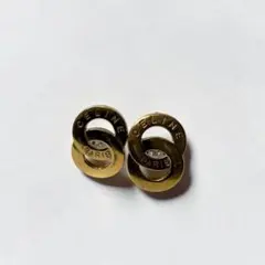 セリーヌ サークルロゴ イヤリング ゴールド ヴィンテージのサムネイル