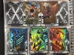 仮面ライダーガッチャード ライドケミートレカ GR ガッチャレア 5枚セット