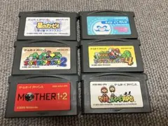 値下げ不可　GBA 6本まとめ売り　マザー、マリオ、カービィなど　ソフト