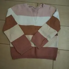 H&M ストライプニットセーター 98/104