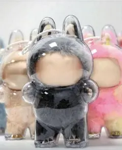 新品未使用　ラブブ　保護ケース　2個セット　POPMART チェーン2種付き