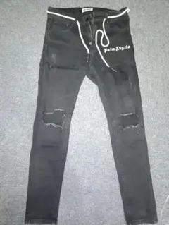 ダメージ　ジーンズ　ストレッチ