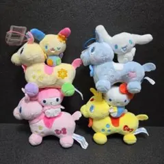 RODY SANRIO ちいさなペアぬいぐるみ 4点セット