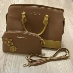 クリスマス★サマンサベガ　3wayハンドバッグ ショルダーバッグ　ブラウン