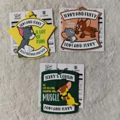 トムとジェリー　キーホルダー　かっぱ寿司　ラバーコースターチャーム　3個セット