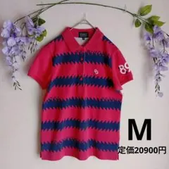パーリーゲイツ　ピンクカラー　ポロシャツ ゴルフウェア　シャツ　М