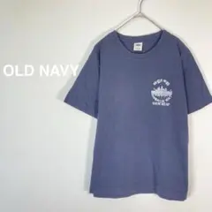 1157【オールドネイビー】アンコールワット　半袖　Tシャツ　綿100 紺【S】のサムネイル