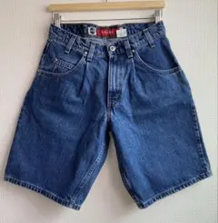 USA製 90s リーバイス silverTab デニムショートパンツ