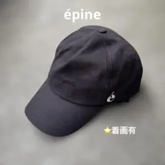 épine logo cap Black 着画有のサムネイル