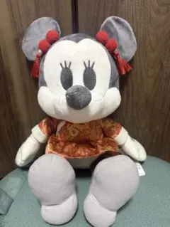 ミニーマウス　デココレ　チャイナ服　ぬいぐるみ