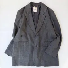 美品✨️《ジャーナルスタンダードレサージュ》グレンチェックテーラードジャケットのサムネイル