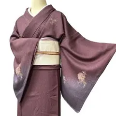 AA107愛華 着物 付け下げ　袷　染め　上品な桜文様　美品 正絹 AA107愛華 着物 付け下げ 袷 染め 上品な桜文様 美品 正絹 - メルカリ