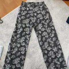Student Apathy デジタルカモ柄 デニムパンツ