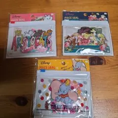 (新品)ディズニー シールセット アリストキャッツ バンビ ダンボ