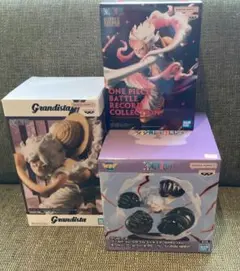 ワンピース ルフィ フィギュアセット 3点